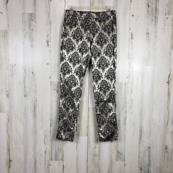 Altard state black & gold jeggings size medium - Picture 8 of 10